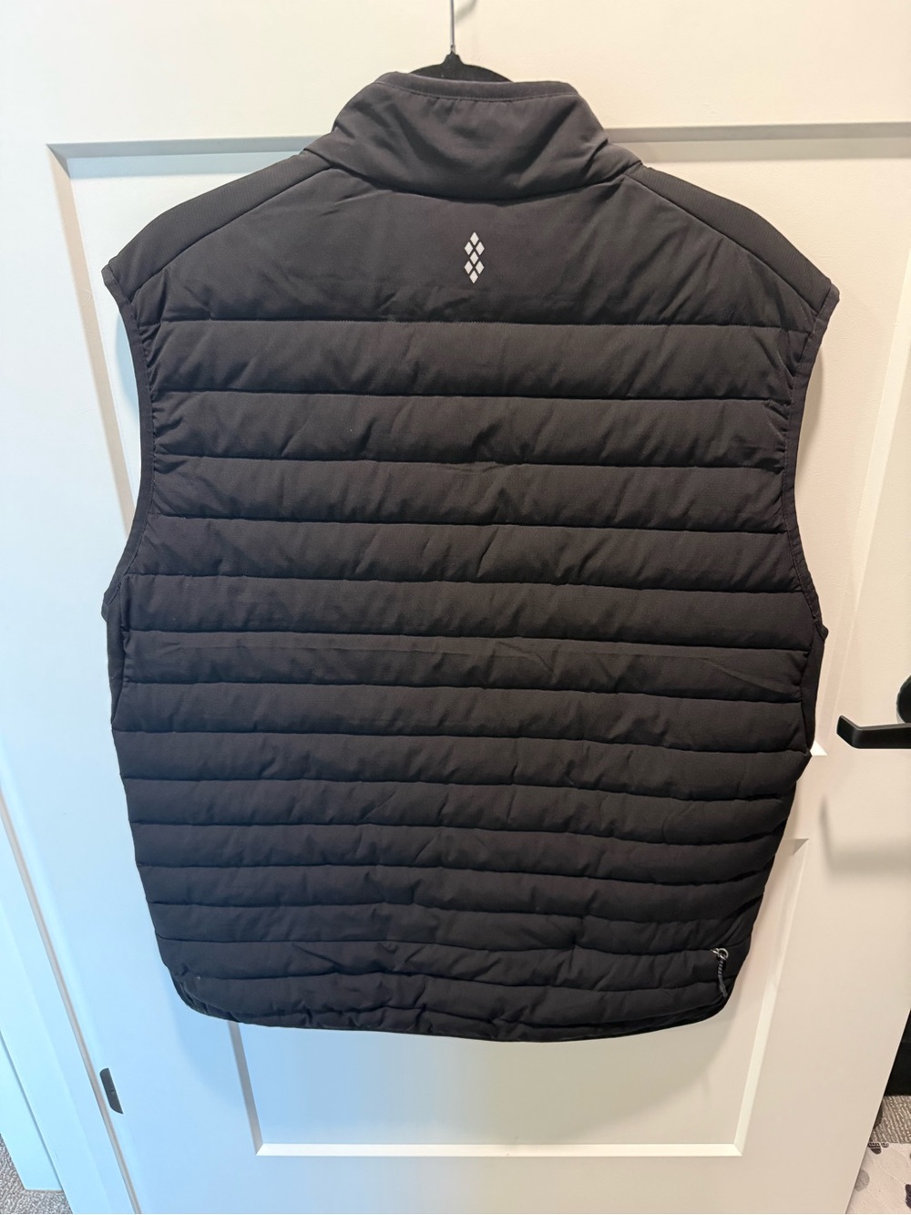 7 Diamonds Atlas Performance Puffer Vest Black Full Zip Stretch Insulated XL - Picture 4 of 4